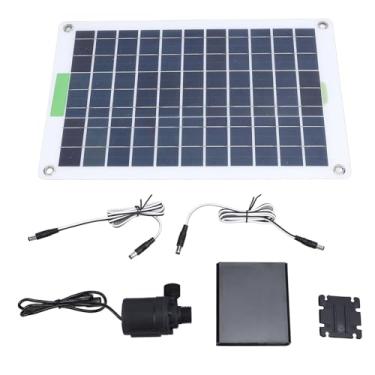 Imagem de Kit de bomba de água solar 100W Monocristalino de silício ao ar livre Bomba de água alimentada a água com energia para piscina de jardim Pond Pond Aquário Circulação de água