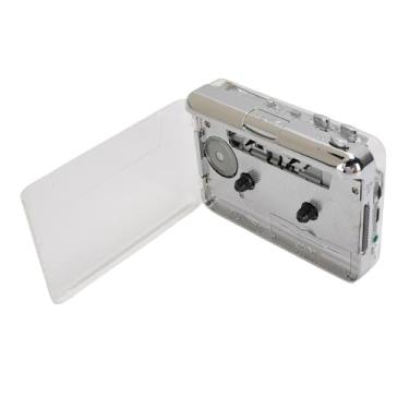 Imagem de Asixxsix Toca-fitas cassete, Conversor de Cassete para MP3, Toca-fitas portátil, Gravador de Fitas com Entrada para Fones de Ouvido de 3,5 mm e Função de Reprodução, para PC Laptop