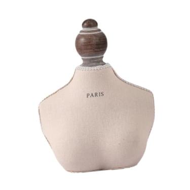 Imagem de oshhni Expositor de joias, busto, manequim, gargantilha, colar, suporte, organizador para casa, família, amigos, venda, quarto, 18x22cm