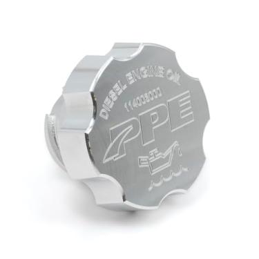 Imagem de Tampa de enchimento de óleo de motor de alumínio PE BILLET 114003000 (serve para 2001 2002 2003 2004 2005 2006 2007 2008 2009 2010 2011 2012 2013 2014. GM GMC DURAMAX 6,6 L 2015 2016 2017 2018