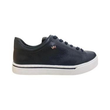 Imagem de tenis via marte feminino napa branco casual, Preto, 35