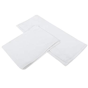 Imagem de Cryfokt Impermeável d'água Durável 1 Pano de Assento, Capa de Lona de Cadeira, para o Diretor de Uso Diário do Assento da Cadeira (Branco)