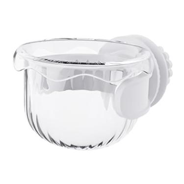 Imagem de Bothyi Prato de alimentação para pássaros, copo, galinheiro, tigela pequena removível para água, arara com suporte de braçadeira, recipiente, caixa, tigela, Branco