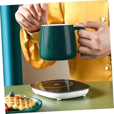 Imagem de AQUECEDOR ELETRICO MESA MINI COOKTOP FOGAO ELETRICO AQUECER CAFE CHA LEITE Bivolt