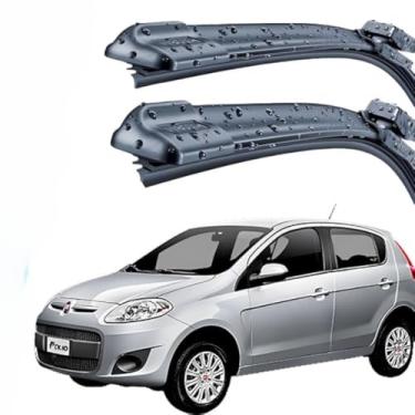 Imagem de TIGER AUTO KIT PALHETAS DE PARABRISA EM SILICONE PREMIUM, COMPATÍVEL FIAT PALIO 2012 A 2017, INSTALAÇÃO FÁCIL E LIMPEZA EFICIENTE