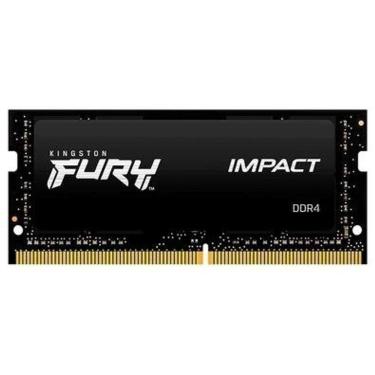 Imagem de Memória RAM para Notebook Kingston Fury Impact, 16GB, 2666MHz, DDR4, CL15 - KF426S15IB1/16