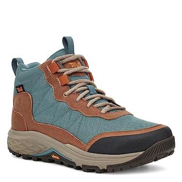 Imagem de TEVA Bota feminina Ridgeview média durável respirável impermeável para caminhada, Bronzeado/Trooper, 40