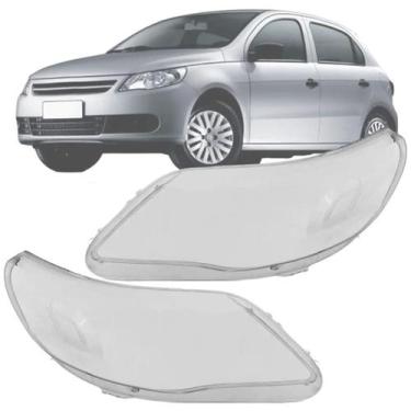 Imagem de Par lente farol principal gol gv 2009 2010 2011 2012 - AI, LENTE