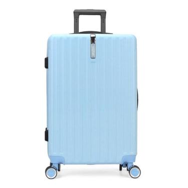 Imagem de Mala De Viagem Pequena Bordo Abs Cad Embutido Tsa - Azul