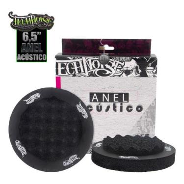 Imagem de Anel Acústico Espuma Technoise 6 Polegadas Vedação Perfeita, Reduz Vib