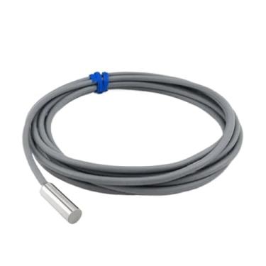 Imagem de 1 sensor de interruptor de proximidade curto de indução de metal M6.5 18 mm NPN de três fios normalmente aberto 24v Pnp detecção fechada 1mm (distância 2 mm PNPclose)