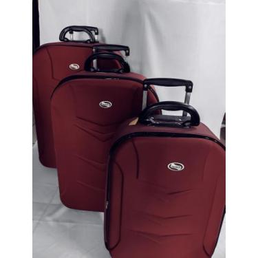 Imagem de Kit Jogo de malas expanssivo com 3 peças P 10kg, M 18kg, G 23kg - FRAB