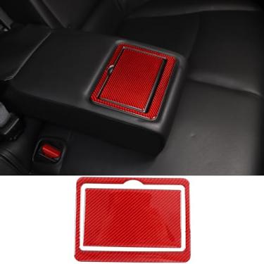 Imagem de Aotumcer Acabamento da tampa de controle central da fileira traseira para Infiniti Q50L 2015-2022, capa de acabamento de painel de suporte de copo (entre assentos)