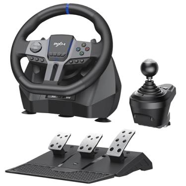 Imagem de PXN V9 Gen2 Steering Wheel and Pedals with Shifter for PC