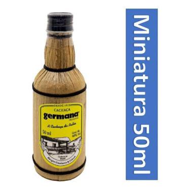 Imagem de Cachaça Germana Tradicional Miniatura 50ml