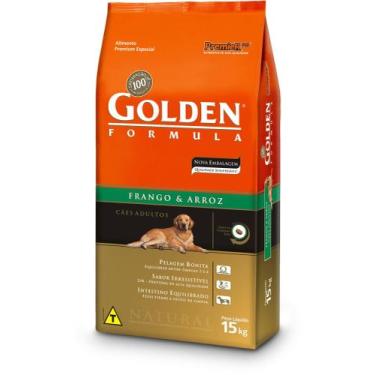 Imagem de Ração Golden Formula Adultos Frango e Arroz 15 kg - PremieR Pet