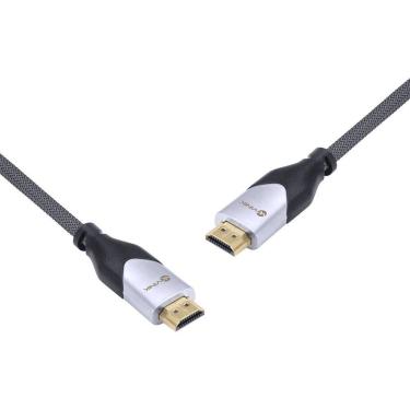 Imagem de Cabo Hdmi 4k Ultra Hd 3d Conexao Ethernet Blindado Em Nylon 5 Metros - H20b-5