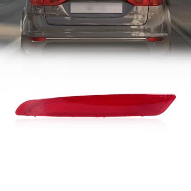 Imagem de JESYMBX Luz de freio refletor de para-choque traseiro para Ford Fiesta Sedan 2014-2019 BS7Z13A565B esquerda