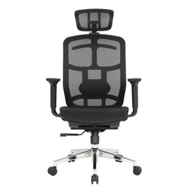 Imagem de Cadeira De Escritório DT3 Diana+, Até 110Kg, Ajuste de Altura, Preto -