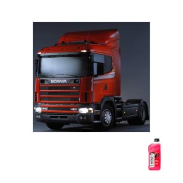 Imagem de Kit Radiador Scania 124 420 + Aditivo Radiador DNK Rosa Concentrado Antirrust