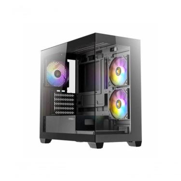 Imagem de Gabinete Gamer Antec Cx300m Rgb Basic Lateral De Vidro Temp 4mm Micro-atx-itx Com 3 Fans Rgb 12