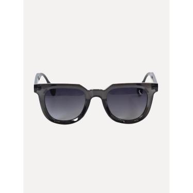 Imagem de Óculos Reserva de Sol Masculino Round Plate Square Preto-Masculino