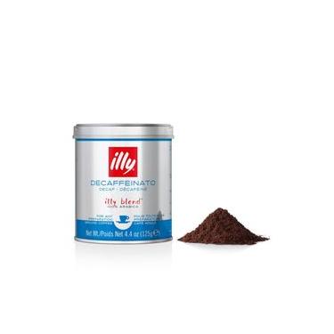 Imagem de Café Illy Descafeinado moído 125 g Illy Caffè Torrado e Moído Descafeinado em Lata 125g - Moagem para Espresso