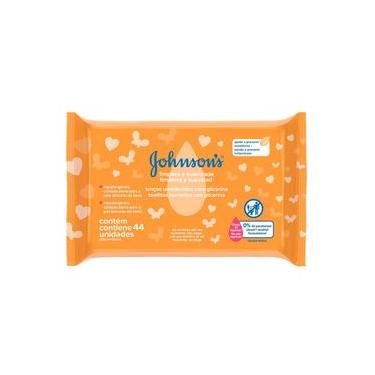 Imagem de Lenços Umedecidos Johnson's Baby Limpeza e Suavidade com 44 Unidades