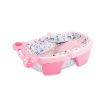 Imagem de Banheira de Bebê Inflável e Portátil AirPlus MaxiBaby - Rosa