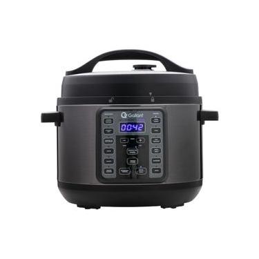 Imagem de Panela de Pressão Elétrica Digital Gallant 4L GPP04 15 Funções Clique E Pronto Inox 1000W