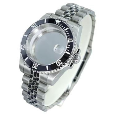 Imagem de FEIYASHI Caixa de relógio de aço impermeável de 40 mm GMT/SUB Vidro de safira para NH35/NH36 Miyota8215 ETA2824 Movimento Mostrador de 28,5 mm, Tampa inferior de vidro 1, For ETA2824 PT5000 Movement