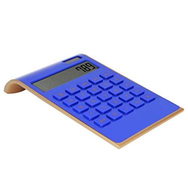 Imagem de Generic Calculadora de Energia Solar Ultrafina, Tela LCD Inclinada para Escritórios Domésticos, Empresas, Energia Solar + Botão AG10 Bateria Portátil de 10 Dígitos para Materiais de Escritório (#13)