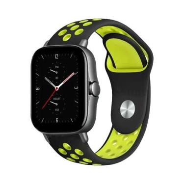 Imagem de Pulseira De Silicone De 20mm 22mm Para Amazfit GTS 4 GTR 3 2 Mini pro 