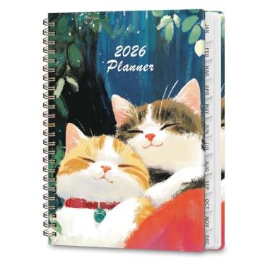 Imagem de Agenda 2026, agenda de planejamento acadêmico, agenda de planejamento acadêmico, escritório, escola, casa, para mulheres e homens, 16 cm × 21,6 cm