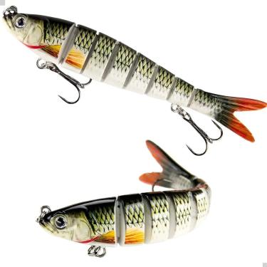 Imagem de Isca Artificial Articulada 8 Segmentos Tucunare Traira Robal