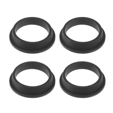 Imagem de INFINAUTO Vedação do sensor de estacionamento, anel de sensor reverso de estacionamento traseiro nº 66206923000 para BMW 128i 2008-2013 preto, 4 peças