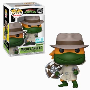 Imagem de Boneco Funko Pop! As Tartarugas Ninja - Michelangelo com Casaco