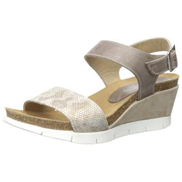 Imagem de Cordani Sandália plataforma feminina Aiden, Cinzento-acastan, 9