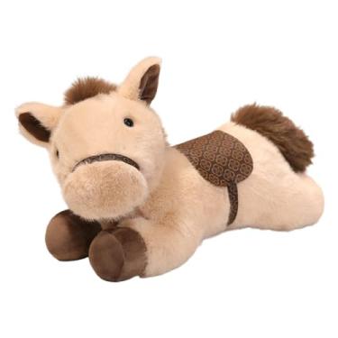 Imagem de Cavalo De Pelúcia,30 cm E Macio Para Coleção | Brinquedos De Pelúcia Cavalo - Para Adultos Famílias Colecionadores Crianças Todas Idades Faz De Conto Aniversário Ano Novo