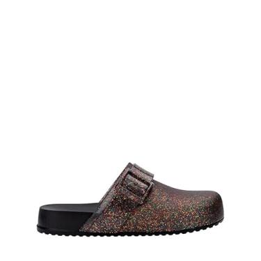 Imagem de Mini Melissa Cozy Clog Infantil Preto Multicor 36069-28