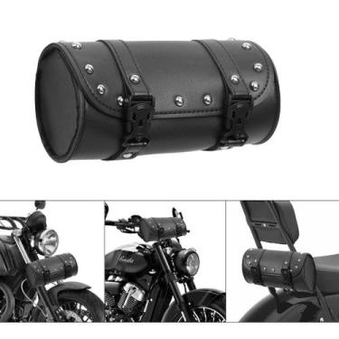 Imagem de Bolsa De Garfo Universal Impermeável Para Motocicleta, Alforjes De Cou