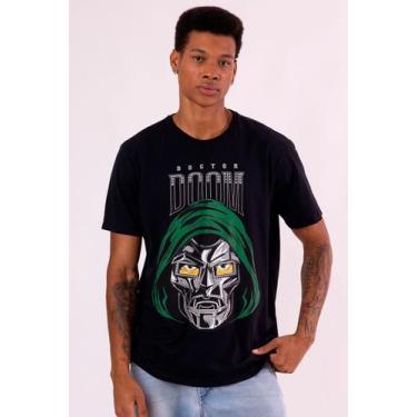 Imagem de Camiseta Marvel Doutor Destino - Piticas, 16, Preto, Unissex