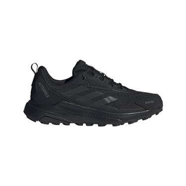 Imagem de adidas Tênis de caminhada masculino Terrex Anylander Rain.rdy, Preto/Preto/Cinza, 12.5