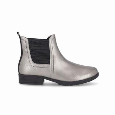 Imagem de Bota Chelsea Leci Salto Baixo Pewter - PICCADILLY, 36