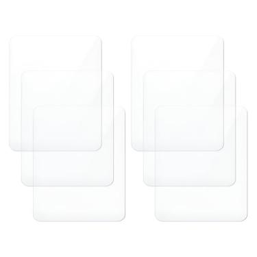 Imagem de 6un Kit Protetores de Tela Walkie-Talkie para Baofeng, Protetores de Tela Walkie-Talkies Duráveis com 6 Kits Limpeza para Baofeng UV-32/DM-32