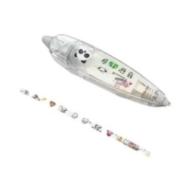 Imagem de Fita Corretiva Mecânica De Animais Kawaii Para Diário, Materiais De Ar