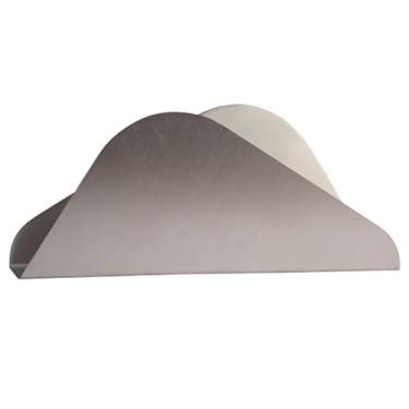 Imagem de Capa para caixa de lenços de papel Suporte para lenços de papel porta-guardanapos metal dispensador rack exibição para cozinha em casa restaurante bancada(Dislocation)