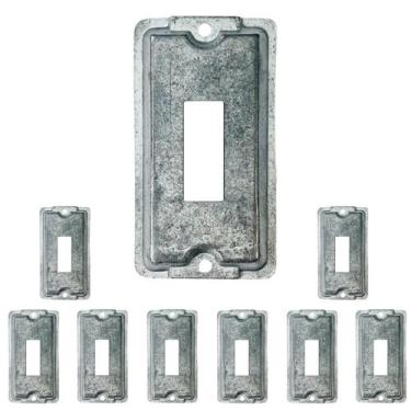 Imagem de 9 Tampa De Condulete Múltiplo Alumínio 1 Polegada 1 Tecla Sieg