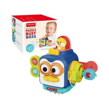 Imagem de Cubo De Atividades Montessori Para Bebês, Brinquedo Sensorial De Educa