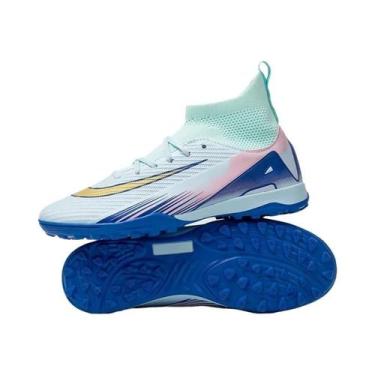 Imagem de Tênis De Futebol Infantil Ultraleves E Respiráveis, Botas De Futebol A